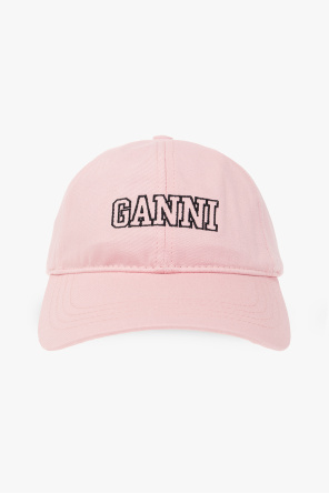 Ganni Beret with logo | Women's Accessories | Vitkac